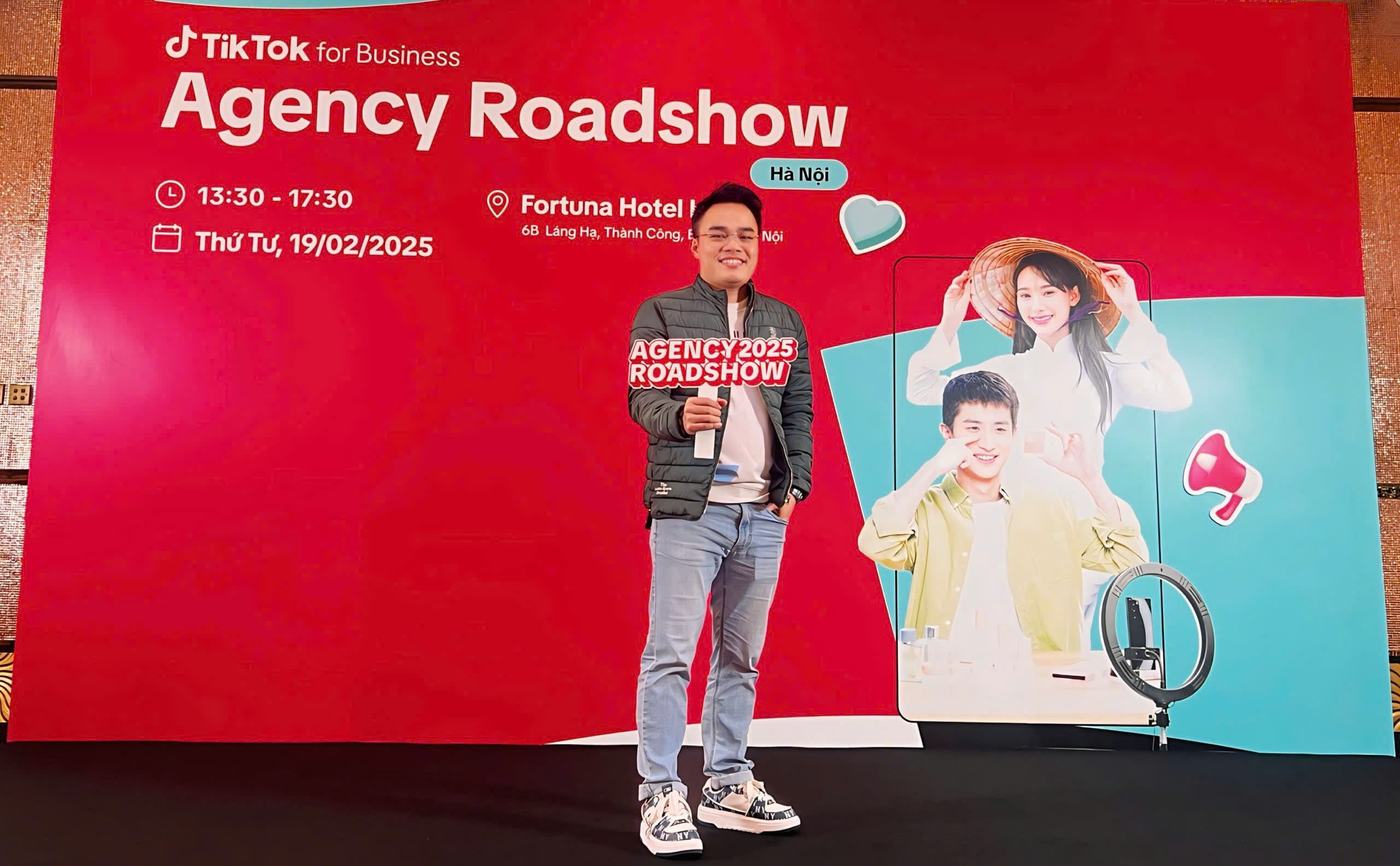 Song Linh Plus tại TikTok for Business Agency Roadshow